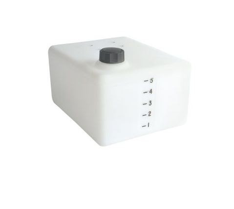 6 Gal Rectangle Flat Bottom Tank w. Pump Mount | SP0006-2P
