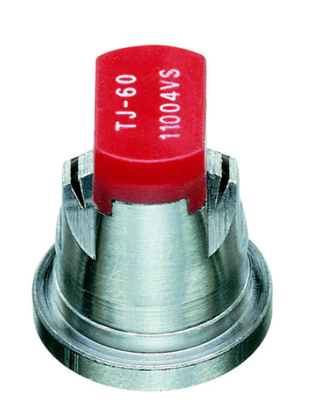 TeeJet TJ60 TwinJet Twin Red Flat Spay Tips | TJ60-11004VS