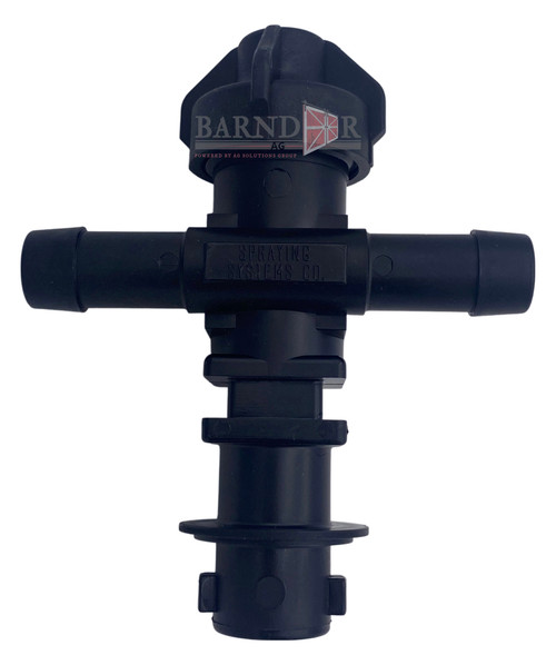 テネッチ Teejet QJ300 1/2″ Double Diaphragm Check Valve Quick TeeJet Nozzle