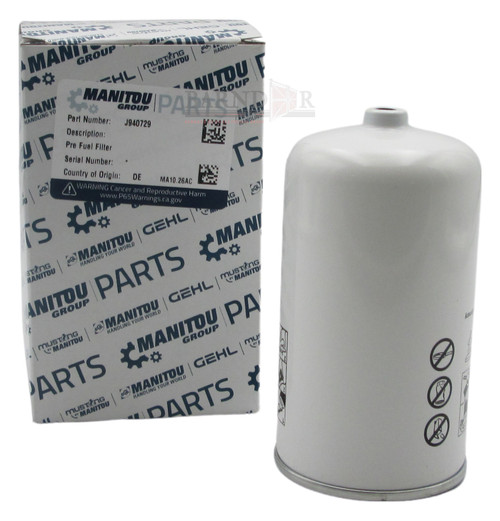 Manitou Preliminary Fuel Filter | 940729 | Barndoor Ag
