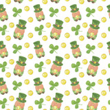 St Patty's Gnomes - 12" x 12" Sheet - Pattern Adhesive Vinyl