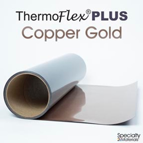 Copper Gold (Metallic) - 15" x 1 Yard Roll - ThermoFlex Plus