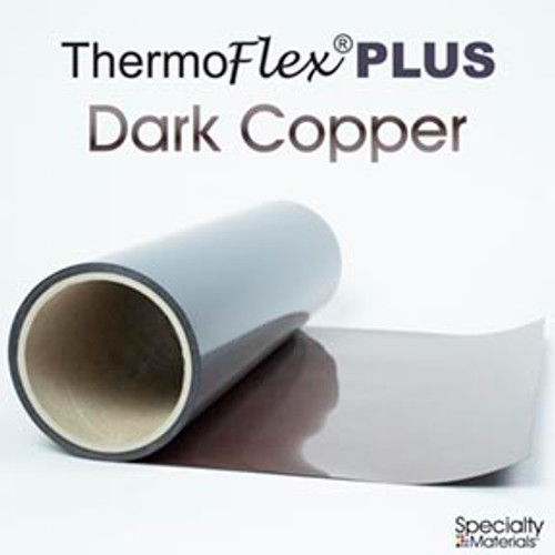 Dark Copper (Metallic) - 15" x 1 Yard Roll - ThermoFlex Plus