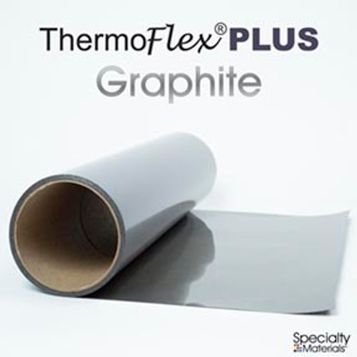 Graphite (Metallic) - 15" x 1 Yard Roll - ThermoFlex Plus