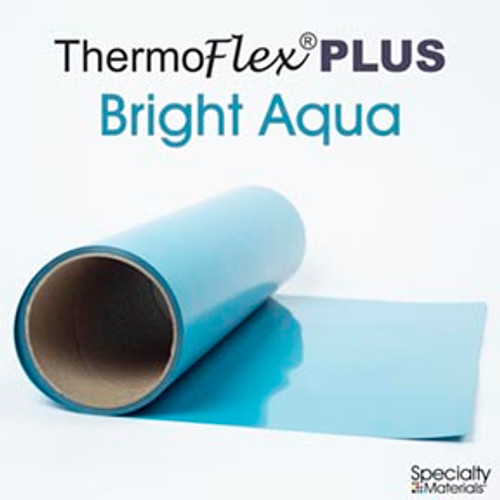 Bright Aqua - 15" x 5 Yard Roll - ThermoFlex Plus