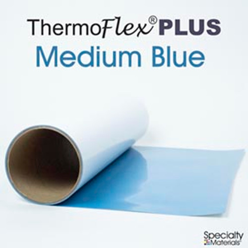 Medium Blue - 15" x 5 Yard Roll - ThermoFlex Plus