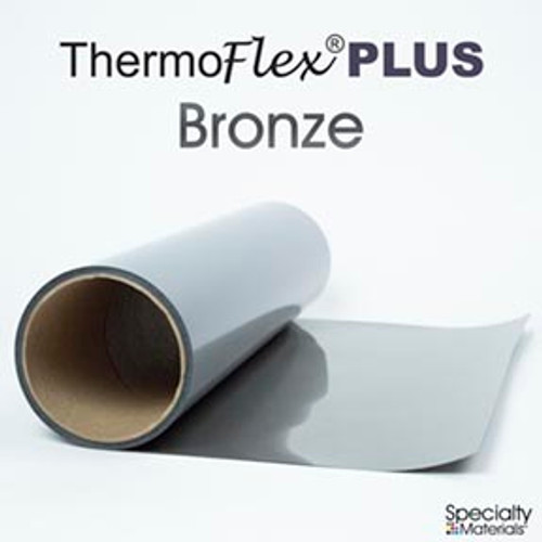 Bronze (Metallic) - 15" x 5 Yard Roll - ThermoFlex Plus