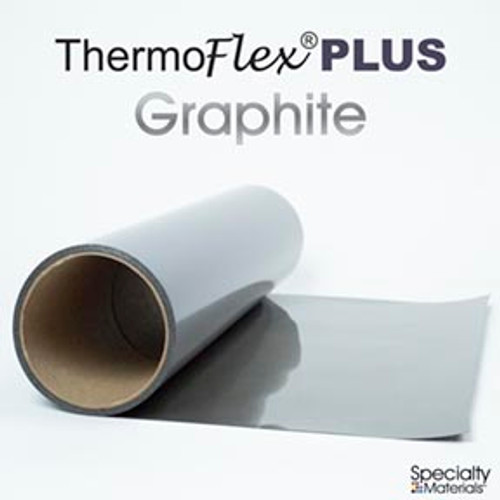 Graphite (Metallic) - 15" x 5 Yard Roll - ThermoFlex Plus