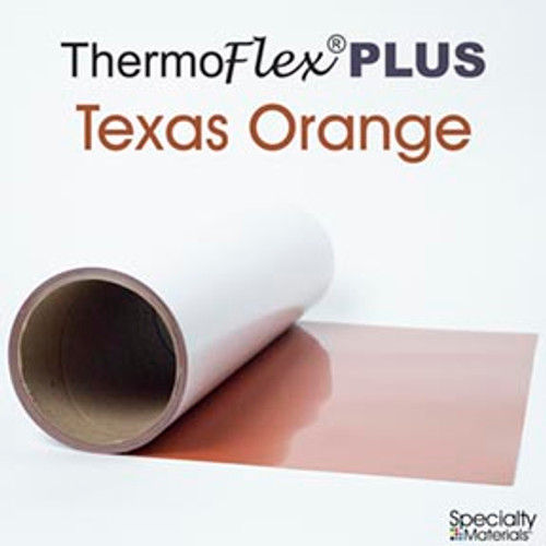 Texas Orange - 15" x 5 Yard Roll - ThermoFlex Plus