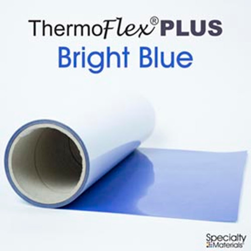 Bright Blue - 12" x 1 Yard Roll - ThermoFlex Plus