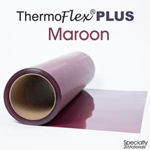 Maroon - 12" x 1 Yard Roll - ThermoFlex Plus