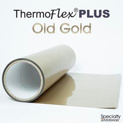 Old Gold (Metallic) - 12" x 1 Yard Roll - ThermoFlex Plus