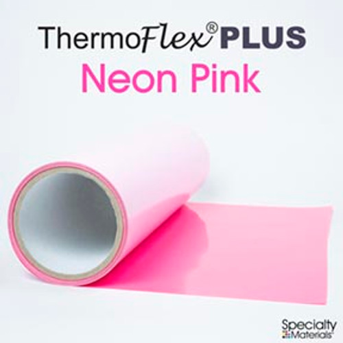 Neon Pink - 12" x 1 Yard Roll - ThermoFlex Plus