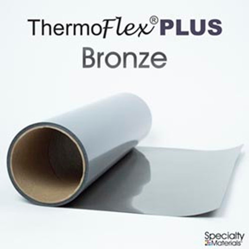 Bronze (Metallic) - 12" x 10 Yard Roll - ThermoFlex Plus