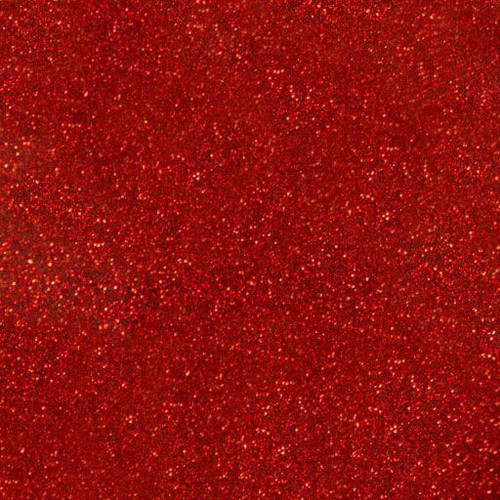 Red - 12" x 12" Sheet - Siser Glitter