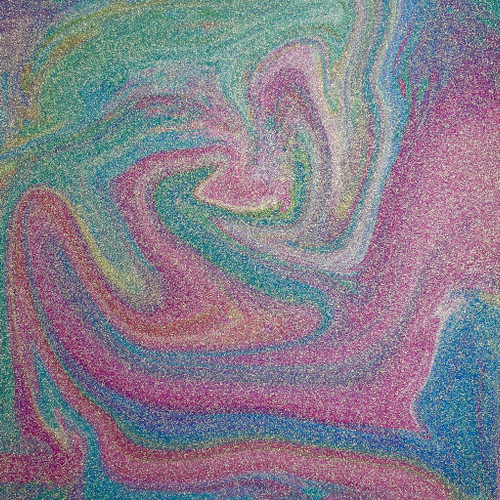 Swirlies - 12" x 12" Sheet - Patterned Glitter Heat Transfer