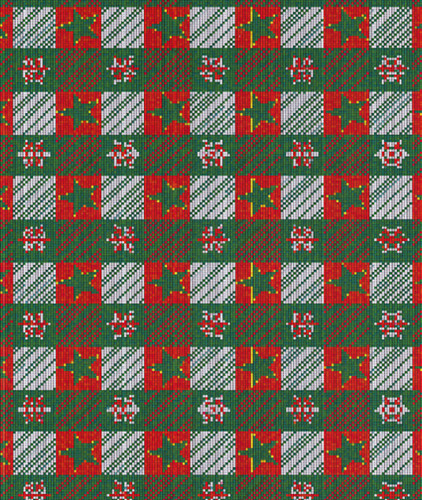 Ugly Christmas Sweater - 15" x 12" Sheet - ThermoFlex® Fashion Patterns