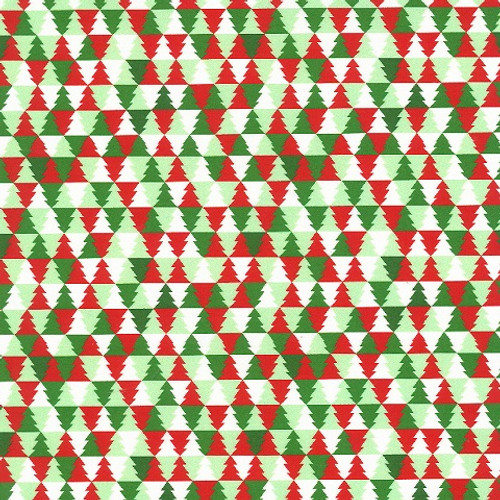 Christmas Tree Red/Green - 12" x 12" Sheet - ThermoFlex® Fashion Patterns