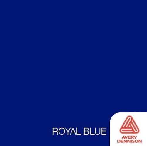 Royal Blue- 12" x 10ft Roll -Avery Permanent Adhesive Vinyl