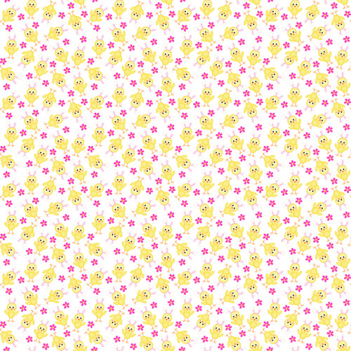 Easter Chicks - 12" x 12" Sheet - Pattern Adhesive Vinyl