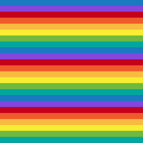 Rainbow - 12" x 12" Sheet - Pattern Adhesive Vinyl