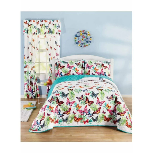 Butterfly Garden Bedding Separates - King