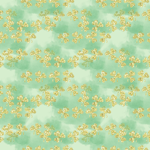 Lucky Glitter - 12" x 12" Sheet - Pattern Adhesive Vinyl