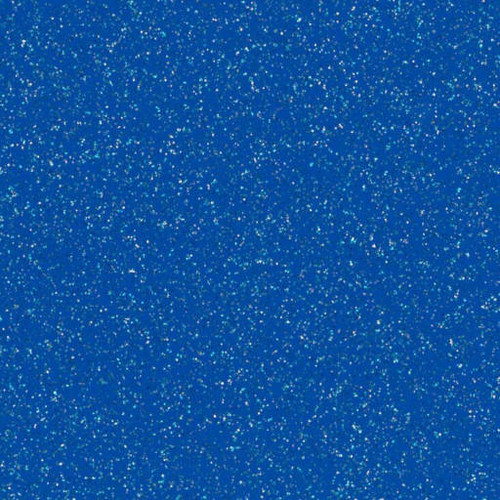 Metal Flake Bright Blue - 15" x 12" Sheet - ThermoFlex Plus