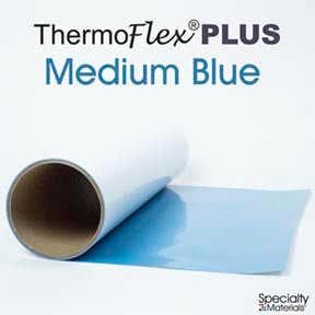 Medium Blue - 15" x 50 Yard Roll - ThermoFlex Plus