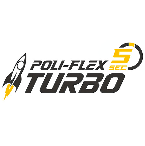 White - 12" x 10 Yard Roll - Poli-Flex Turbo