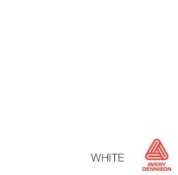 White- 12" x 12" Sheet -Avery Permanent Adhesive Vinyl