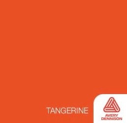 Tangerine- 12" x 12" Sheet -Avery Permanent Adhesive Vinyl