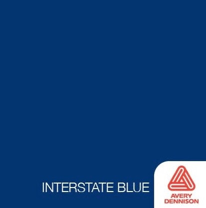 Interstate Blue- 12" x 12" Sheet -Avery Permanent Adhesive Vinyl