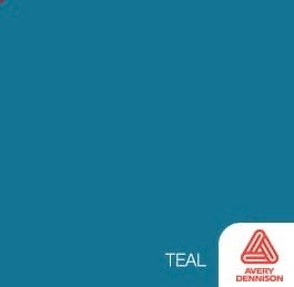 Teal- 12" x 12" Sheet -Avery Permanent Adhesive Vinyl