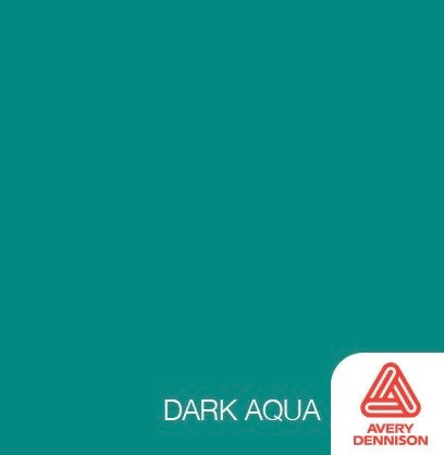 Dark Aqua- 12" x 12" Sheet -Avery Permanent Adhesive Vinyl