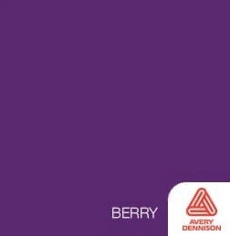 Berry- 12" x 10ft Roll -Avery Permanent Adhesive Vinyl