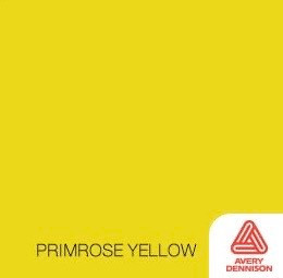 Primrose Yellow- 12" x 10ft Roll -Avery Permanent Adhesive Vinyl