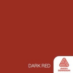 Dark Red- 12" x 5ft Roll -Avery Permanent Adhesive Vinyl