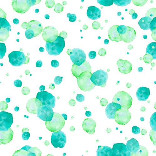 Mint Watercolor Spots - 12" x 12" Sheet - Pattern Adhesive Vinyl