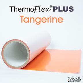 Tangerine - 12" x 50 Yard Roll - ThermoFlex Plus
