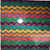 Rainbow Chevron - 6" x 6" Sheet - Pattern Adhesive Vinyl