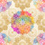 Gold Rainbow Mandala - 12" x 12" Sheet - Pattern Adhesive Vinyl