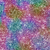Rainbow Glitter - 12" x 12" Sheet - Pattern Adhesive Vinyl