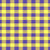 Yellow/Purple Buffalo Plaid - 12" x 12" Sheet - ThermoFlex® Fashion Patterns
