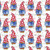 Valentines Gnomes - 12" x 12" Sheet - Pattern Adhesive Vinyl