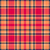 Fall Plaid #2 - 12" x 12" Sheet - Patterned Heat Transfer
