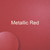 Matte Metallic Red- 12" x 12" Sheet - StarCraft Permanent Vinyl