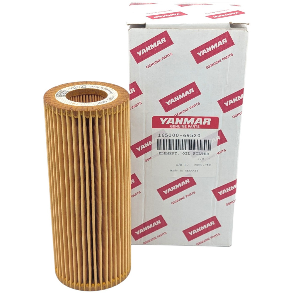 Genuine Yanmar 165000-69520 Oil Filter Element