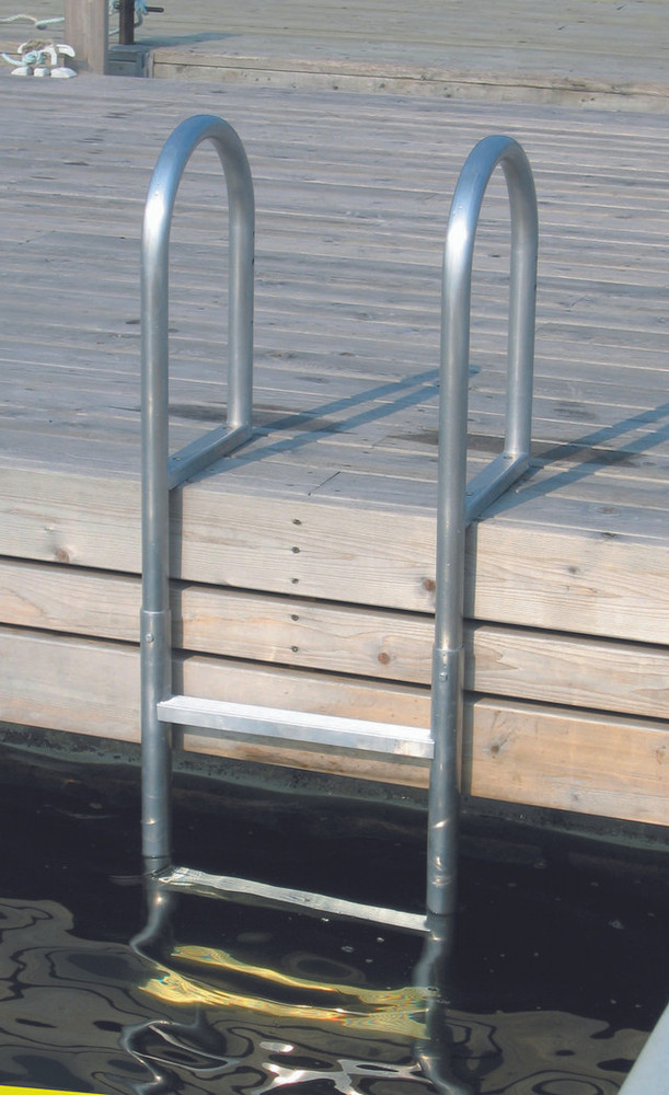 Dockedge 3-Step Fixed Aluminum Dock Ladder - DE2013F