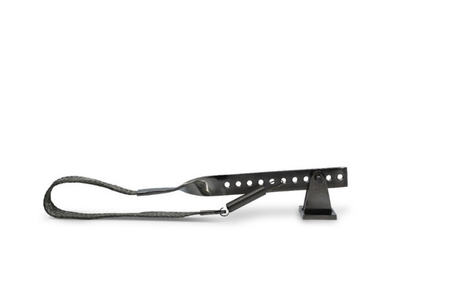 “Adjustable MPS.SS07 recreational shaft grounding strap with tinned copper braid and stainless steel mount for corrosion prevention”